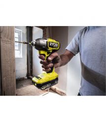 Ryobi Винтоверт импульсный ONE+ RID18X-0, бесщеточный, 18В (без АКБ и ЗУ)