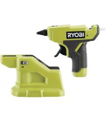 Ryobi Пистолет клеевой ONE+ RGLM18-0, аккумуляторный, 18В, стержень 7мм (без АКБ и ЗУ)