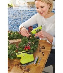 Ryobi Пистолет клеевой ONE+ RGLM18-0, аккумуляторный, 18В, стержень 7мм (без АКБ и ЗУ)