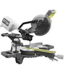 Ryobi Пила торцовочная ONE+ RMS18190-0, аккумуляторная, 190 мм, 18В, (без АКБ и ЗУ)