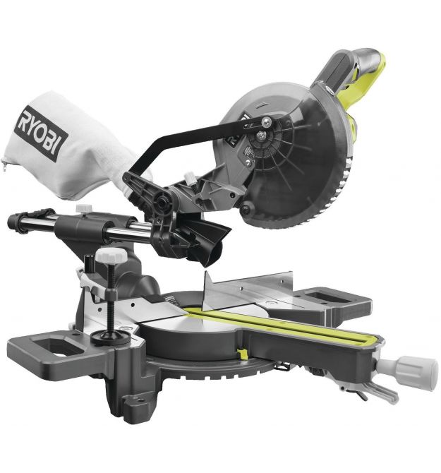 Ryobi Пила торцовочная ONE+ RMS18190-0, аккумуляторная, 190 мм, 18В, (без АКБ и ЗУ)