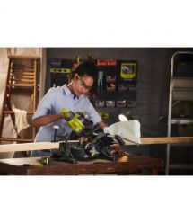 Ryobi Пила торцовочная ONE+ RMS18190-0, аккумуляторная, 190 мм, 18В, (без АКБ и ЗУ)