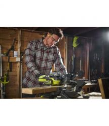 Ryobi Пила торцовочная ONE+ RMS18190-0, аккумуляторная, 190 мм, 18В, (без АКБ и ЗУ)