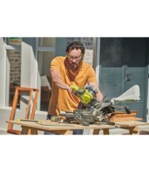 Ryobi Пила торцовочная ONE+ RMS18190-0, аккумуляторная, 190 мм, 18В, (без АКБ и ЗУ)