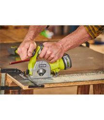 Ryobi Пила дисковая ONE+ R18MMS-0, универсальная, диск 85 мм, 1.9 кг (без АКБ и ЗУ)