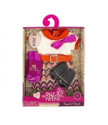 Our Generation Набор одежды для кукол - Платье с принтом