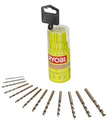 Ryobi Набор сверл по металлу RAK13HSS 13шт