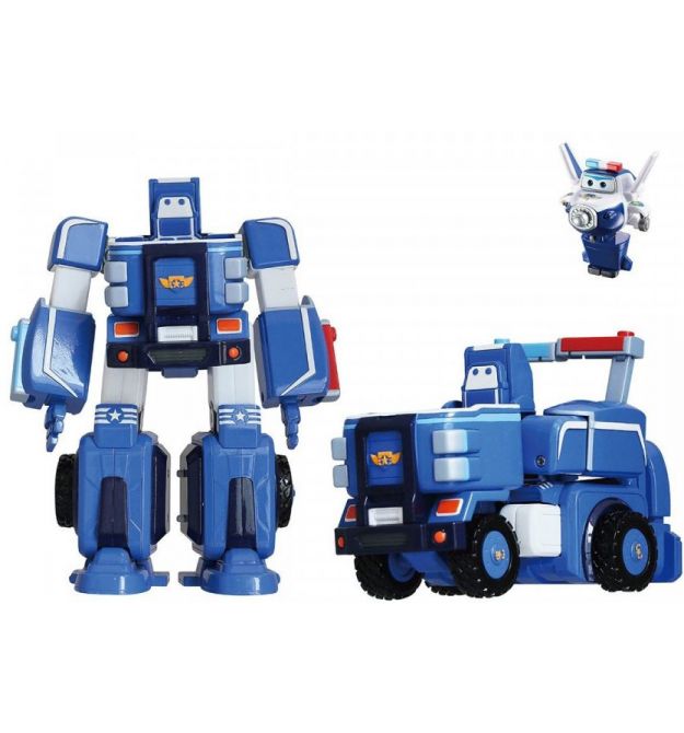 Super Wings Игровой набор Transforming Vehicles Paul, Пол