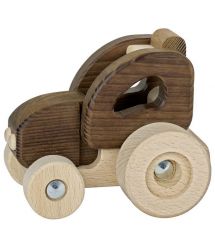 goki Машинка деревянная Трактор (натуральный)