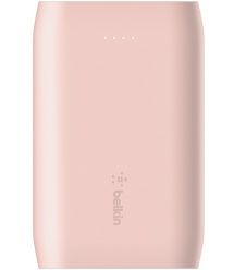 Belkin Портативное зарядное устройство 10000mAh, 15W Dual USB-A, USB-C, rose gold