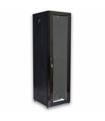 Шкаф 19" 42U, 610х675 мм (Ш*Г), усиленный, черный