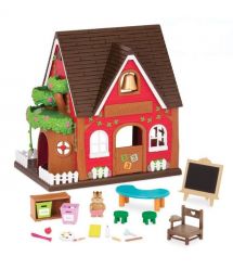 Li`l Woodzeez Игровой набор Школа 6326