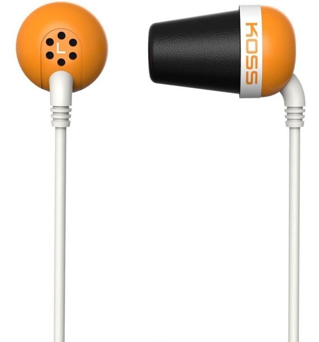 Koss Наушники The Plug Noise Isolating Orange