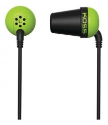 Koss Наушники The Plug Noise Isolating Green