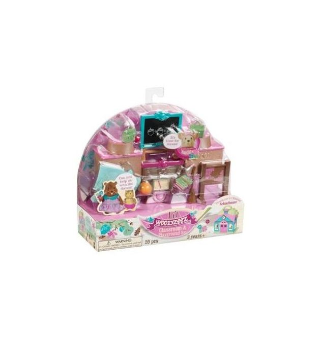 Li`l Woodzeez Игровой набор Класс и игровая площадка WZ6764Z
