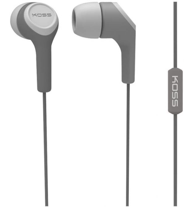 Koss KEB15iGRY Mic Grey