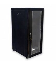 Шкаф 19" 28U, 610х865 мм (Ш*Г), усиленный, черный