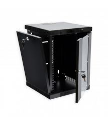 Шафа настінна 10&quot; 8U, 320х300х425 (Ш*Г*В) мм, чорна