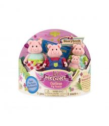 Li`l Woodzeez Набор фигурок - Семья Поросят