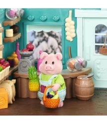Li`l Woodzeez Набор фигурок - Семья Поросят