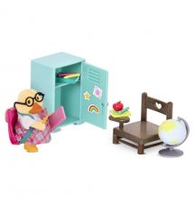Li`l Woodzeez Игровой набор - Школьные аксессуары