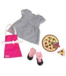 Our Generation Набор DELUXE - Ноа готовит обед с книгой