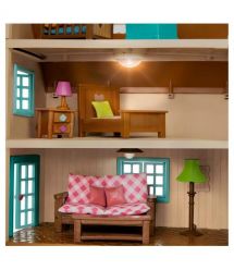 Li`l Woodzeez Игровой набор - Большой коттеджный дом