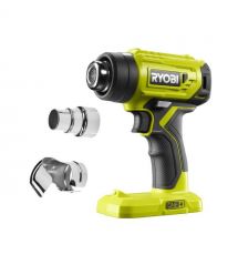 Ryobi Фен строительный ONE+ R18HG-0 18В, 0 - 470°C, 170л/мин (без АКБ и ЗУ)