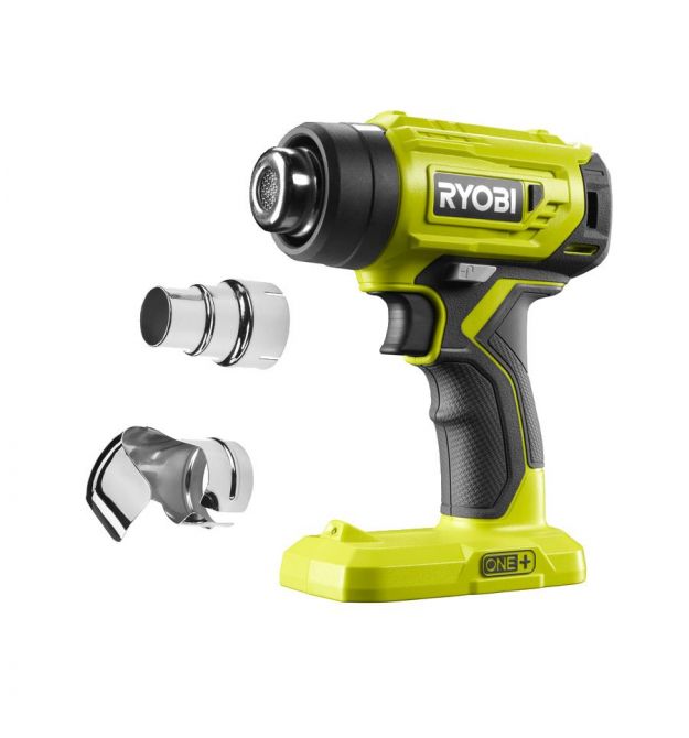 Ryobi Фен строительный ONE+ R18HG-0 18В, 0 - 470°C, 170л/мин (без АКБ и ЗУ)