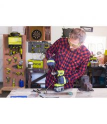 Ryobi Фен строительный ONE+ R18HG-0 18В, 0 - 470°C, 170л/мин (без АКБ и ЗУ)