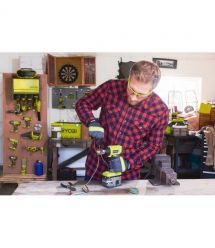 Ryobi Фен строительный ONE+ R18HG-0 18В, 0 - 470°C, 170л/мин (без АКБ и ЗУ)
