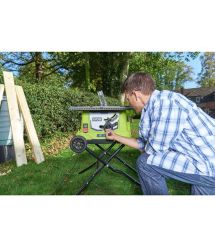Ryobi Станок распиловочный RTS1800EF-G 1800Вт настольная 254мм со станиной и транспорт.колесами