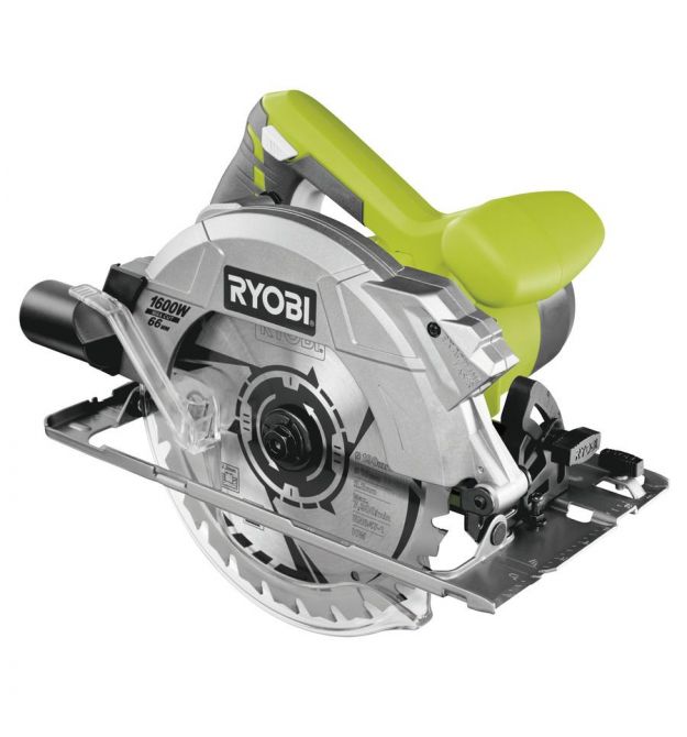 Ryobi Пила дисковая RCS1600-K 1600Вт 190мм, 66мм 5000 об/мин