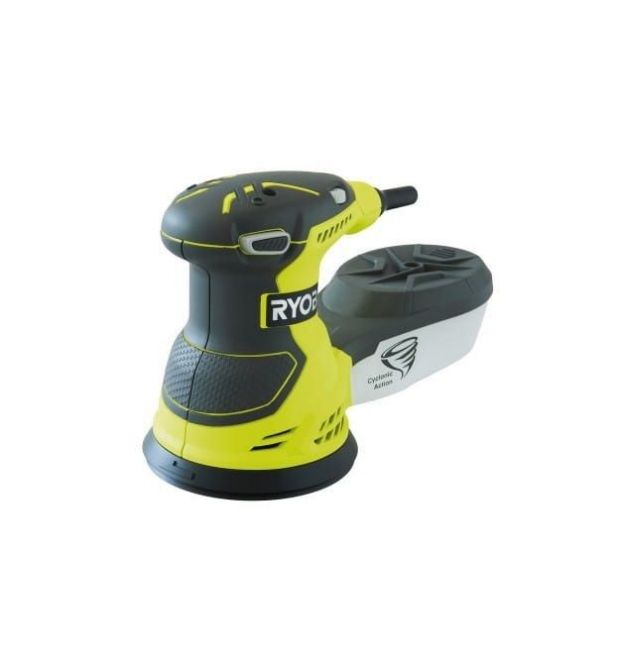 Ryobi Шлифмашина эксцентриковая ROS300A, 300Вт, 125мм, 20 листов