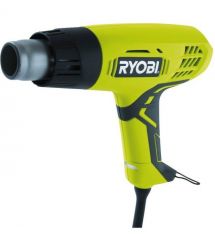 Ryobi Фен EHG2000 промышленный, 2000Вт, 250/500 л/мин, 400/600°С, 0.7кг