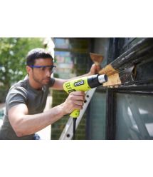 Ryobi Фен EHG2000 промышленный, 2000Вт, 250/500 л/мин, 400/600°С, 0.7кг