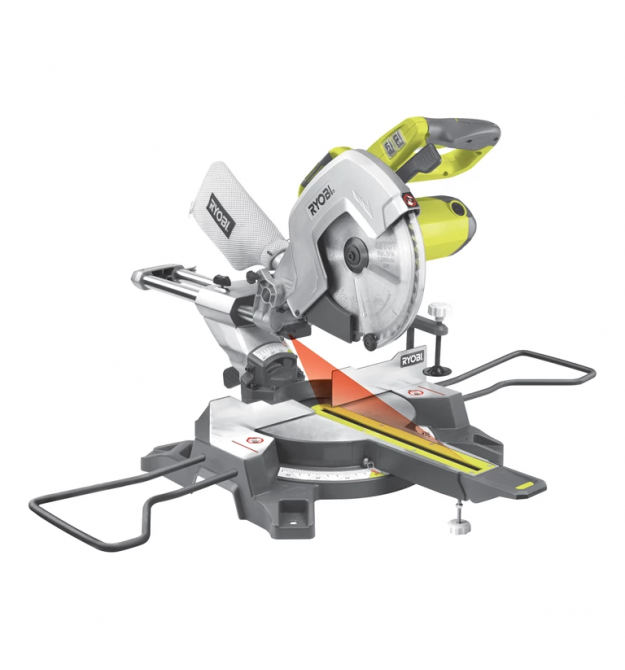 Ryobi Пила торцовочная EMS305RG 2200Вт 305мм, 5000 об/мин, лазер