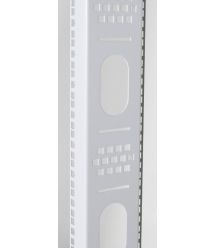 Стійка 24U, однорамна, сіра (без ніг)