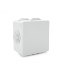 Коробка розподільна зовнішня YOSO Т40 85х85х50 IP55 колір білий (85*85*50), Q200