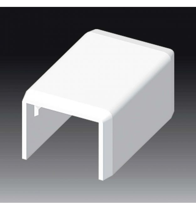 Соединитель LHD 25х20 белого цвета Серия LHD ПВХ