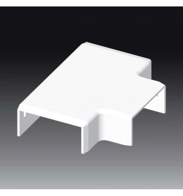 Трійник для LHD 50x20, LHD 50x20-1, LHD 50x20-2 білого кольору Серія LHD ПВХ
