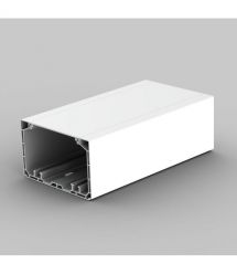 Кабельный канал парапетный белого цвета 110х65мм Серия PK ПВХ