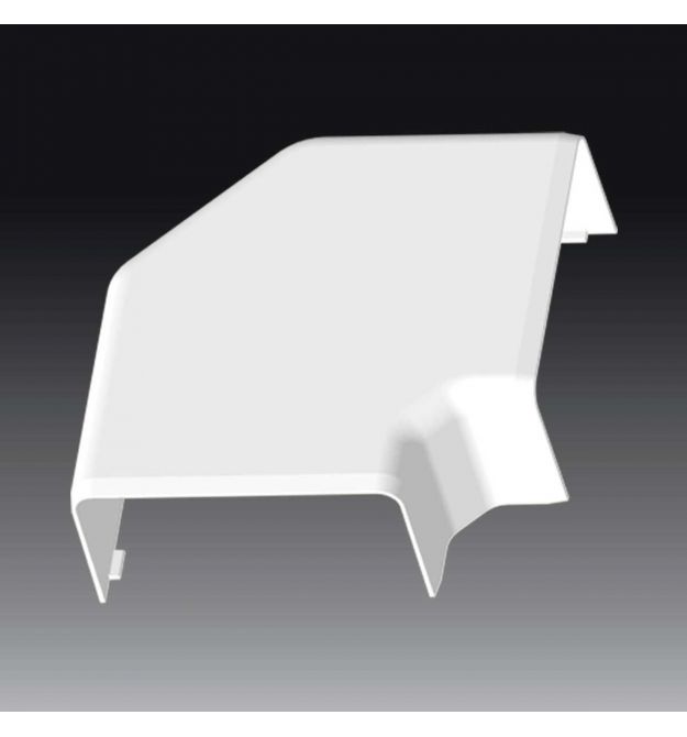 Кут прямий для EKD 80x40 мм Серія EKD ПВХ