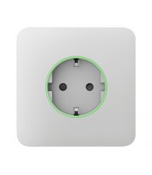 Передня панель розетки Ajax SoloCover (basic), Біла