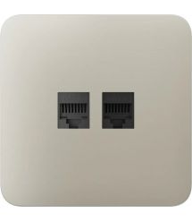 Фронтальная панель Ajax SoloCover (LAN) Ivory