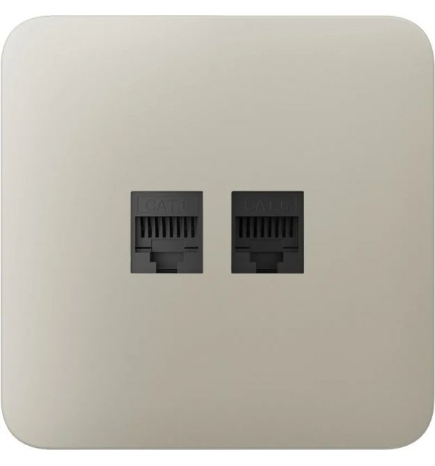 Фронтальная панель Ajax SoloCover (LAN), Слонова кістка