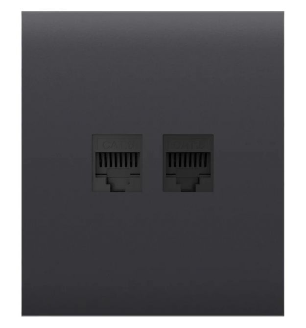 Фронтальная панель Ajax CenterCover (LAN) ASP Graphite