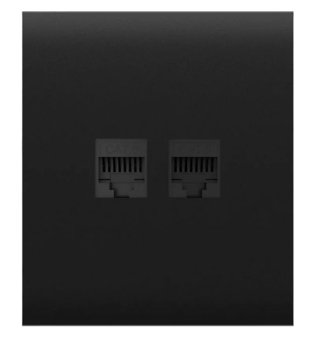 Фронтальная панель Ajax CenterCover (LAN) ASP Black