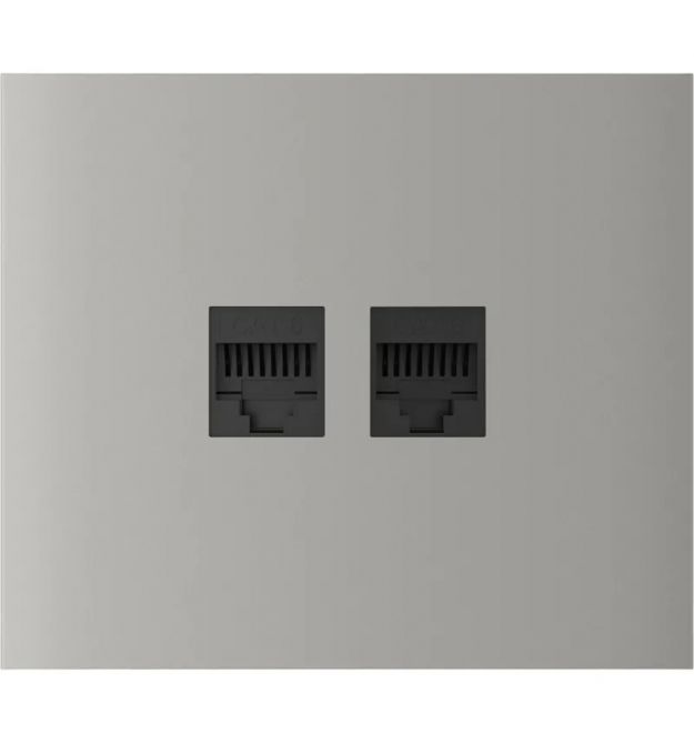 Фронтальна панель Ajax CenterCover (LAN) vertical, центр, Устрична