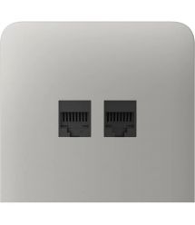 Фронтальна панель Ajax SideCover (LAN) vertical, бічна, Устрична